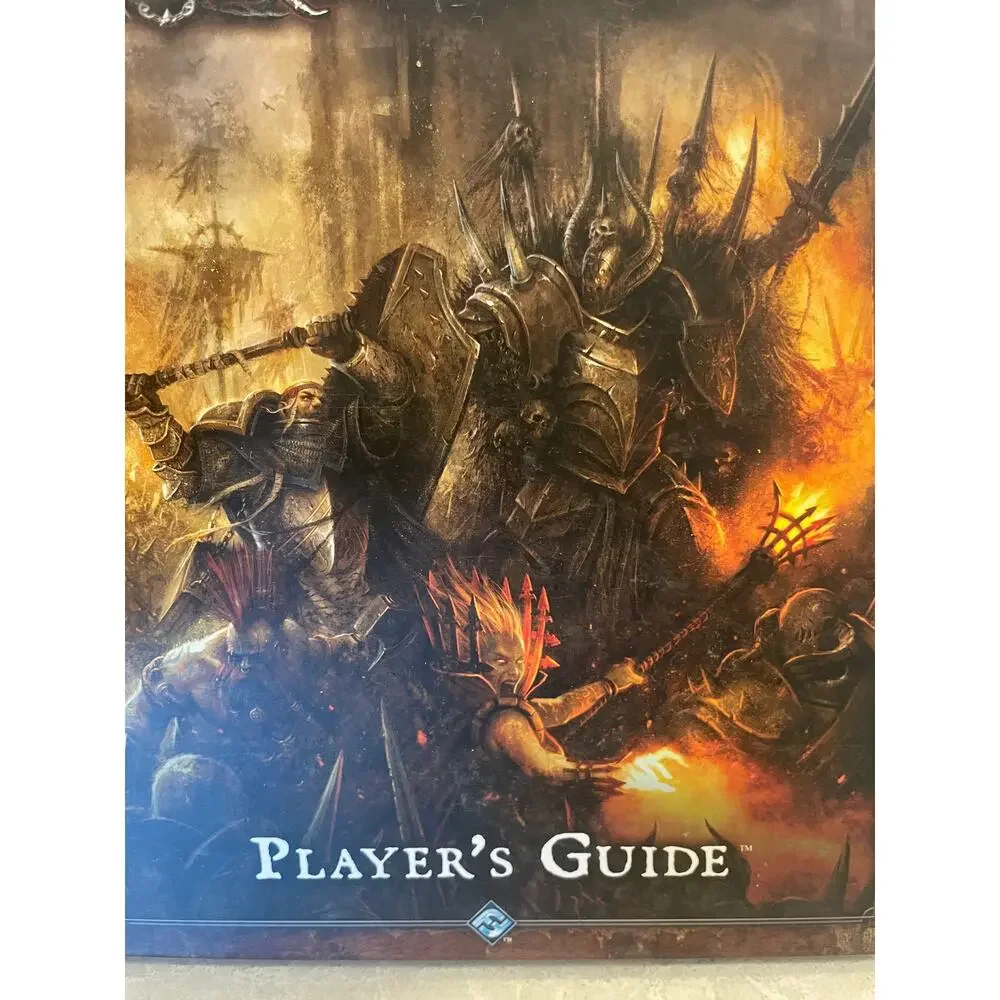 Warhammer Fantasy Roleplay Player’s Guide Hardcover RPG Tabletop  Playing RARE